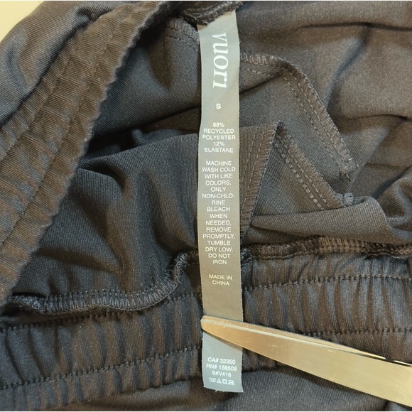 Vuori Black Sunday Performance Jogger Gym Athleisure Sweatpants Men S 28x28 V416 - Picture 4 of 7